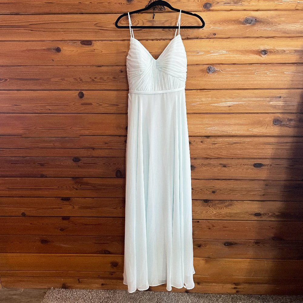 Brideside Azazie Baby Blue Bridesmaids Dress 6